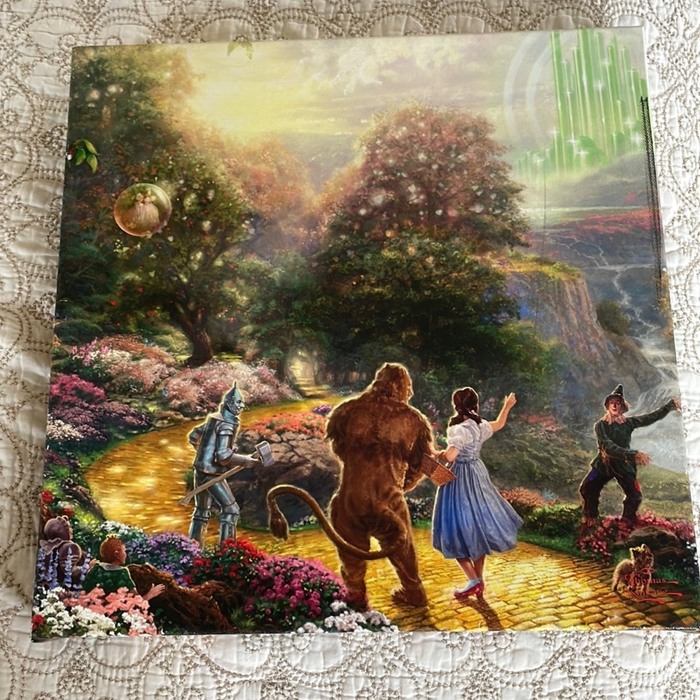 Thomas Kinkade Wizard of Oz Canvas
